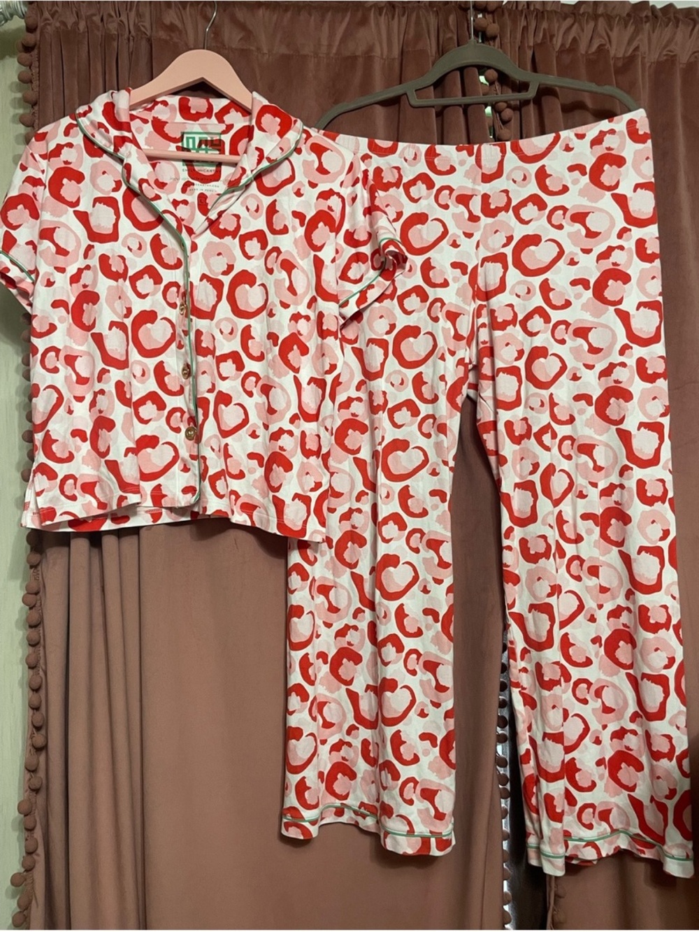 Emily McCarthy Leopard Pajama Set